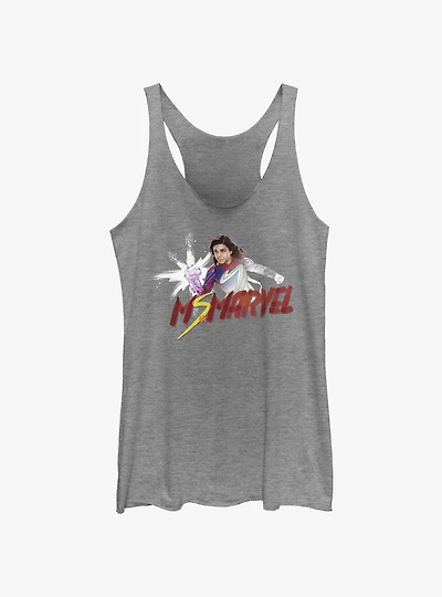 Marvel The Marvels Ms. Marvel Color Sketch Girls Tank