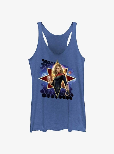 Marvel The Marvels Captain Marvel Hero Bust Girls Tank