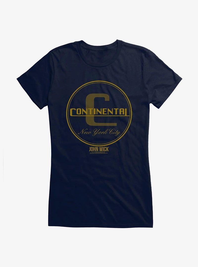 The Continental: From The World Of John Wick New York City Girls T-Shirt