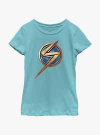 Marvel The Marvels Ms. Logo Youth Girls T-Shirt