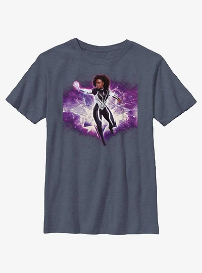Marvel The Marvels Galactic Hero Photon Youth T-Shirt