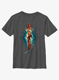 Marvel The Marvels Totem Team Youth T-Shirt