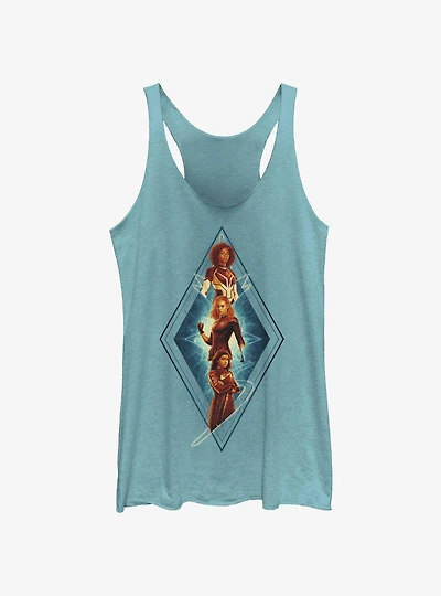 Marvel The Marvels Totem Team Womens Tank Top