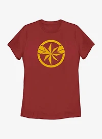 Marvel The Marvels Captain Insignia Womens T-Shirt
