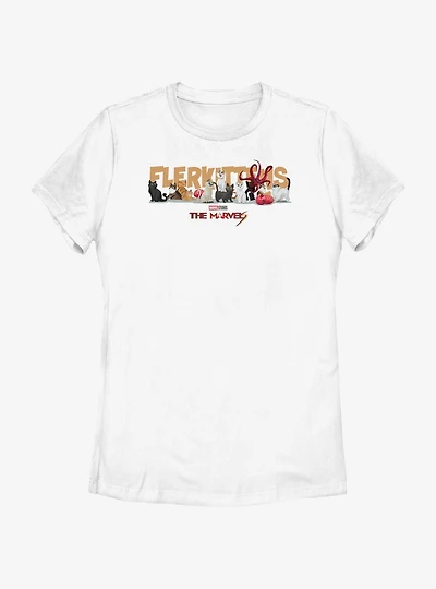 Marvel The Marvels Flerkittens Womens T-Shirt