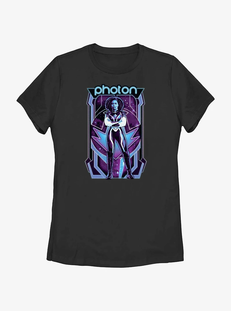 Marvel The Marvels Photon Poster Womens T-Shirt