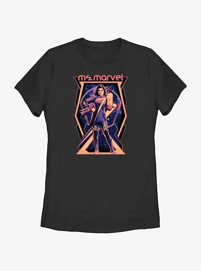 Marvel The Marvels Ms. Poster Womens T-Shirt