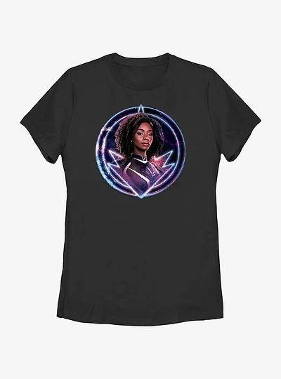 Marvel The Marvels Photon Galaxy Badge Womens T-Shirt