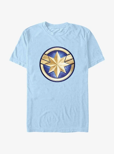 Marvel The Marvels Captain Logo T-Shirt