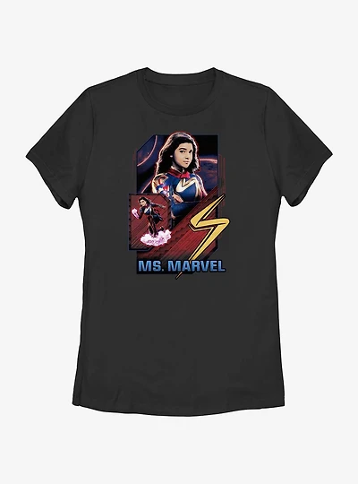 Marvel The Marvels Ms. Badge Womens T-Shirt