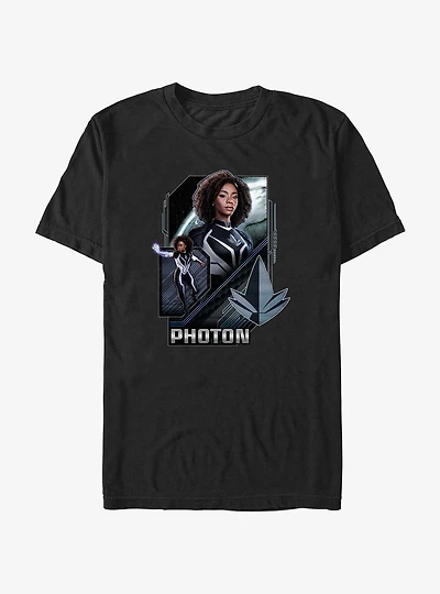 Marvel The Marvels Photon Badge T-Shirt