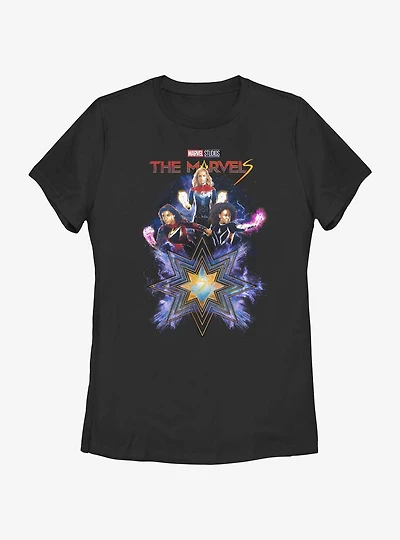 Marvel The Marvels Fabulous Womens T-Shirt BoxLunch Web Exclusive