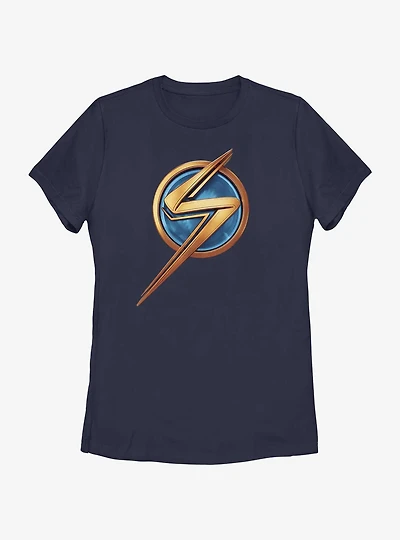 Marvel The Marvels Ms. Logo Womens T-Shirt