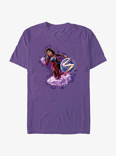 Marvel The Marvels Ms. Hero Pose T-Shirt