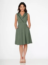 Olive Swing Dress