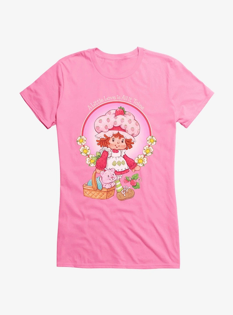 Strawberry Shortcake A Little Love Is All It Takes Girls T-Shirt