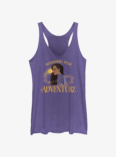 Disney Wish Asha and Star Wishing For Adventure Girls Tank