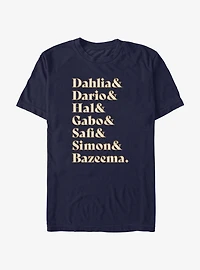 Disney Wish Dahlia & Dario & Hal & Gabo & Safi & Simon & Bazeema T-Shirt