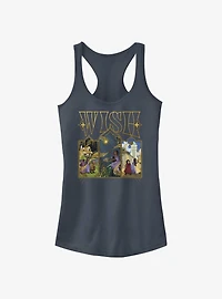 Disney Wish Triptych Art Girls Tank