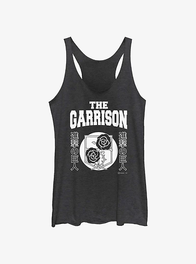 Attack on Titan Garrison Regiment Badge Womens Tank Top