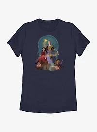 Disney Wish Group Shot Womens T-Shirt