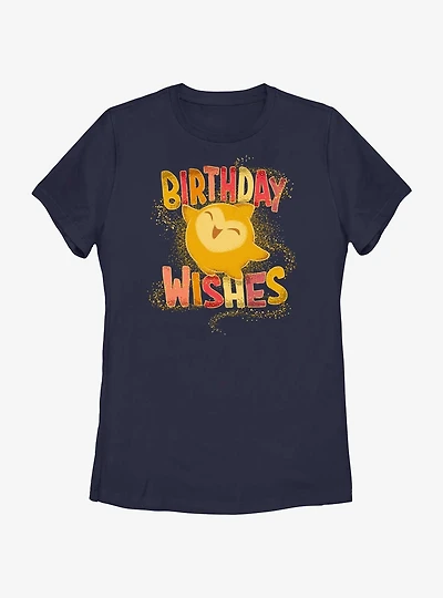 Disney Wish Birthday Star Wishes Womens T-Shirt