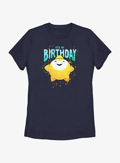 Disney Wish My Star Birthday Womens T-Shirt