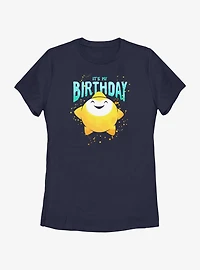 Disney Wish My Star Birthday Womens T-Shirt