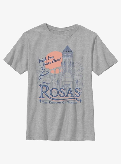 Disney Wish Rosas The Kingdom of Wishes Youth T-Shirt
