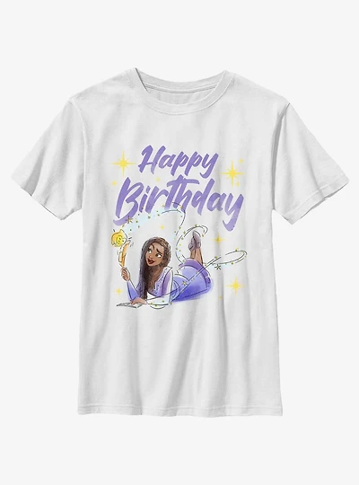 Disney Wish Happy Birthday Youth T-Shirt