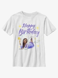 Disney Wish Happy Birthday Youth T-Shirt