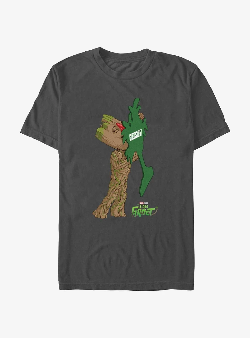Marvel I Am Groot Pine Tree Car Freshener T-Shirt