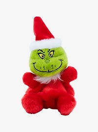 Palm Pals Dr. Seuss How The Grinch Stole Christmas Santa Grinch Plush