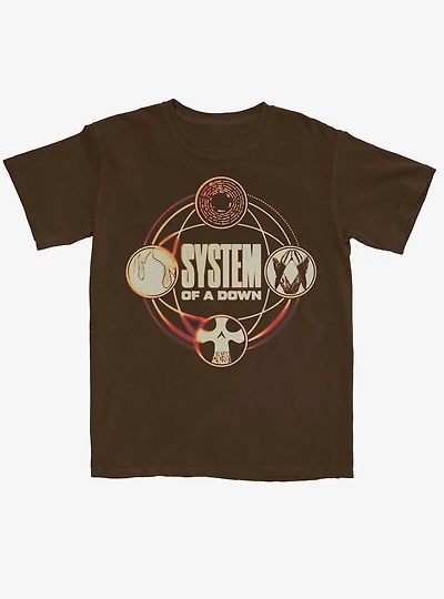 System Of A Down Steal This Album Icons Boyfriend Fit Girls T-Shirt