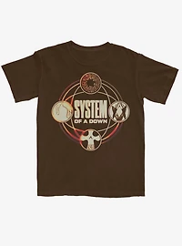 System Of A Down Steal This Album Icons Boyfriend Fit Girls T-Shirt