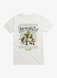 Shrek Shrek The Halls! Group Ugly Christmas Sweater T-Shirt