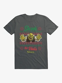 Shrek Shrek The Halls Ugly Christmas Sweater T-Shirt