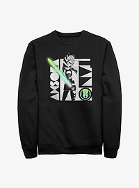 Star Wars Ahsoka Rebel Lightsaber Sweatshirt