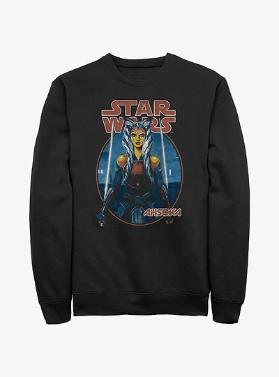 Star Wars Ahsoka Twin Sabers Sweatshirt