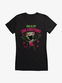 Invader Zim This Is My Zim Costume Girls T-Shirt