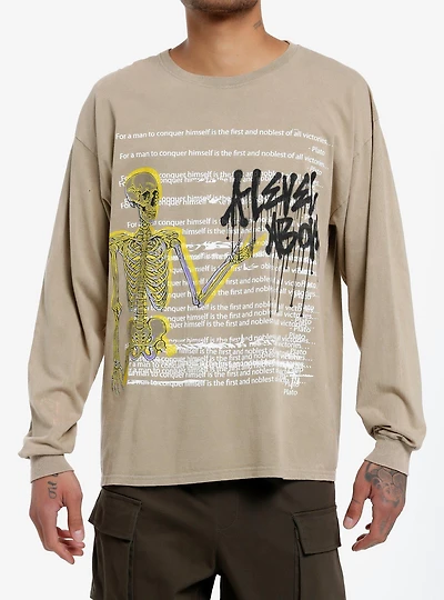 Skeleton Level Above Long-Sleeve T-Shirt