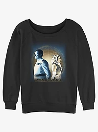 Star Wars Ahsoka Thrawn & Ahsoka Girls Slouchy Sweatshirt