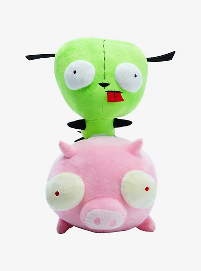 Invader Zim GIR and Pig 10 Inch Plush