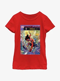 Marvel Spider-Man India Poster Youth Girls T-Shirt