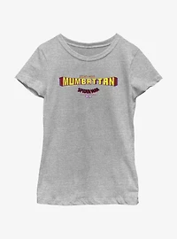 Marvel Spider-Man: Across The Spider-Verse Mumbattan Earth-50101 Youth Girls T-Shirt