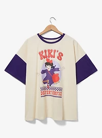 Studio Ghibli Kiki's Delivery Service Color Block Women's Plus T-Shirt — BoxLunch Exclusive