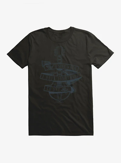 Hunger Games: The Ballad Of Songbirds And Snakes I Sing When I Have Something To Say T-Shirt