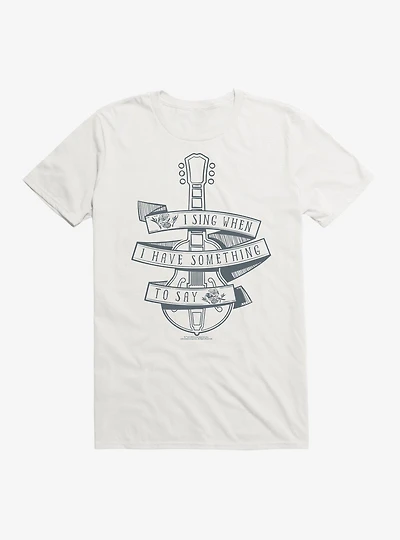 Hunger Games: The Ballad Of Songbirds And Snakes I Sing When Have Something To Say T-Shirt
