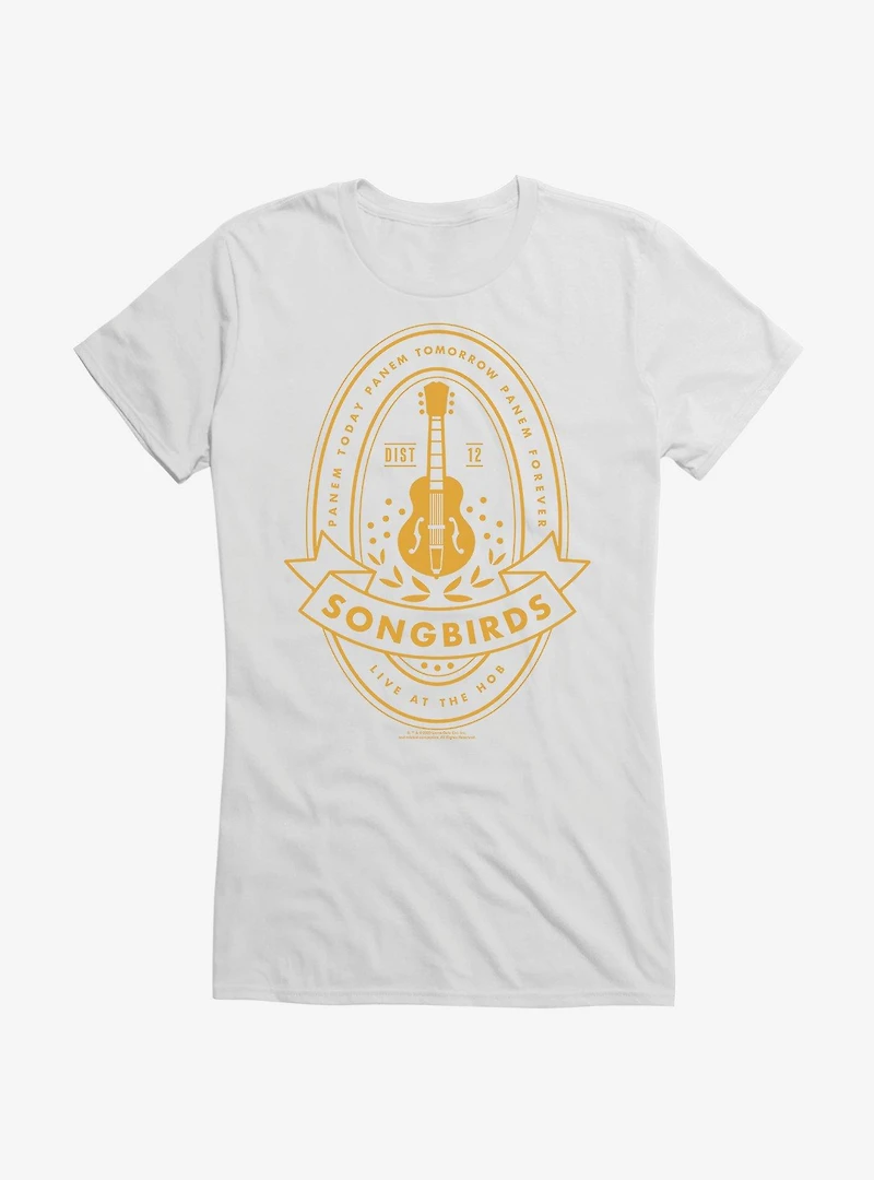 Hunger Games: The Ballad Of Songbirds And Snakes Live At Hob Girls T-Shirt