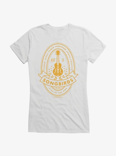 Hunger Games: The Ballad Of Songbirds And Snakes Live At Hob Girls T-Shirt